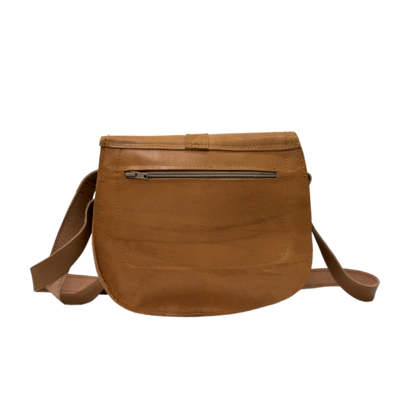 Pantica Medium Brown Soft Leather Purse - Image 3
