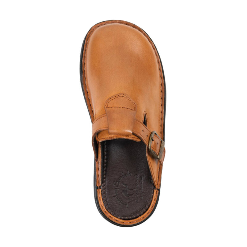 Pantica Honey Leather Clog-Toe Sandal - Image 3