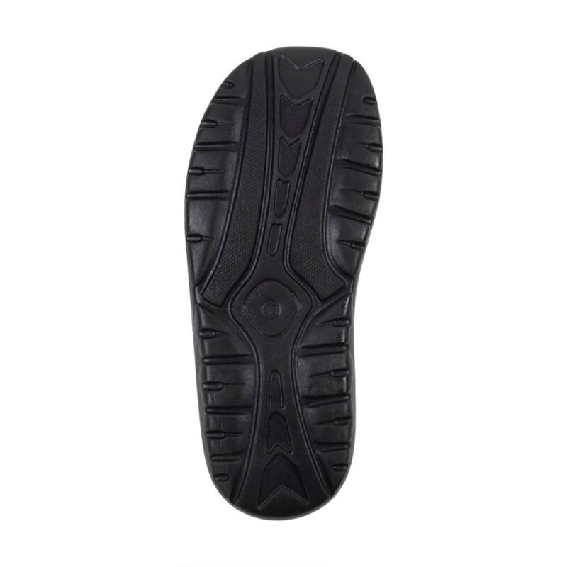 Pantica Olive Nubuck Leather Clog-Toe Sandal - Image 6