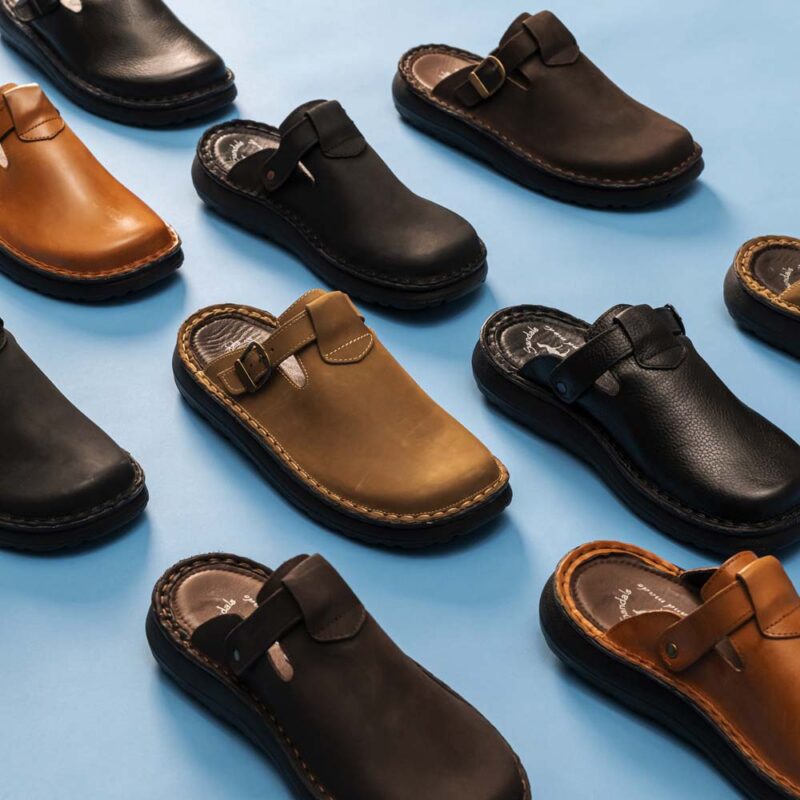 Pantica Honey Leather Clog-Toe Sandal - Image 7