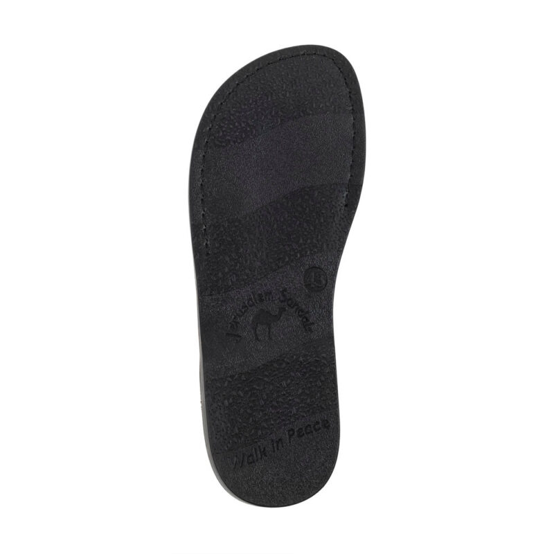 Pantica Brown Leather Crisscross Strap Sandals - Image 3